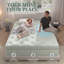 Matelas hybride mi-ferme de 14 po avec mousse viscoélastique rafraîchissante et ressorts ensachés, certifié CertiPUR-US, matelas dans une boîte-1885756263-1885518593