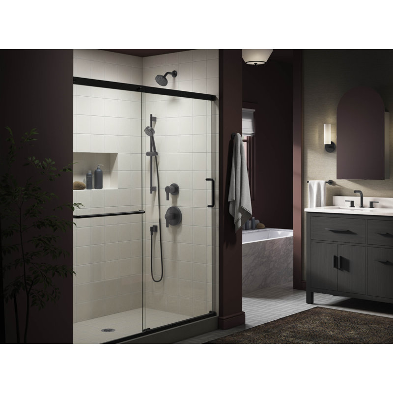 Elate 28" Three-Function Handshower Kit, Matte Black, 2.5 GPM