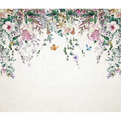 Papier peint floral