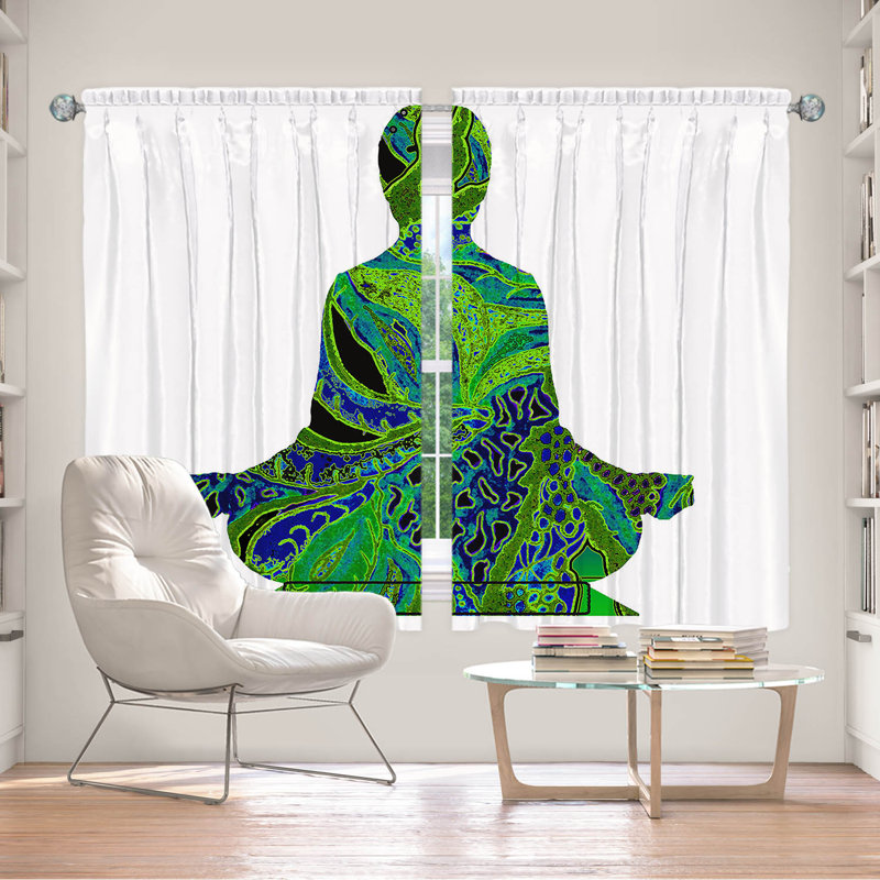 Rideau en polyester Binal, L 56 po x L 78 po
