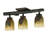 Rustic Lodge 23'' 3 -Light Fixed Track Track Kit
