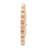 3-1/2 in x 3/8 in Unfinished Small Hand Carved Solid Hard Maple Decorative Rosette Wood Applique