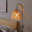 Abaza Solid Wood Plug-in Armed Sconce