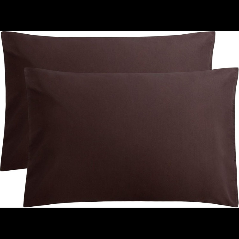 Clear - Set of 2, Dark Brown