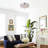 Mossley Glass Flush Mount-22915840