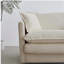 Canapé pour causeuse moderne en tissu pour salon, canapé rembourré à 2 places de grande taille avec 4 coussins, chenille café clair-298016663