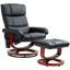 Fauteuil inclinable de massage avec repose-pieds HOMcom