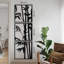 Ensemble d'art mural en métal avec arbre en bambou - 3 pièces-634510784