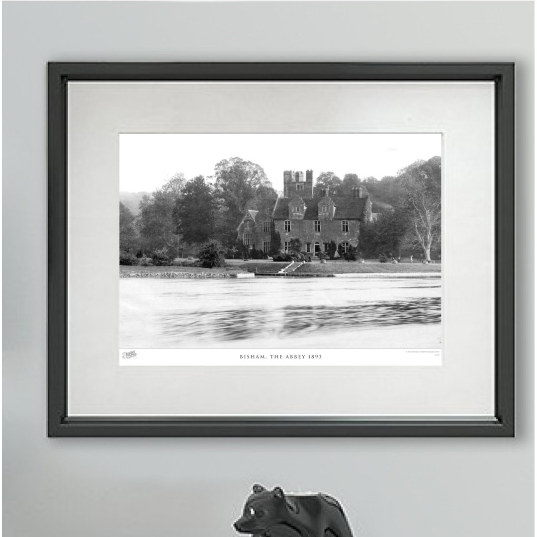 'Bisham, the Abbey 1893' - Picture Frame Photograph Print on Paper
