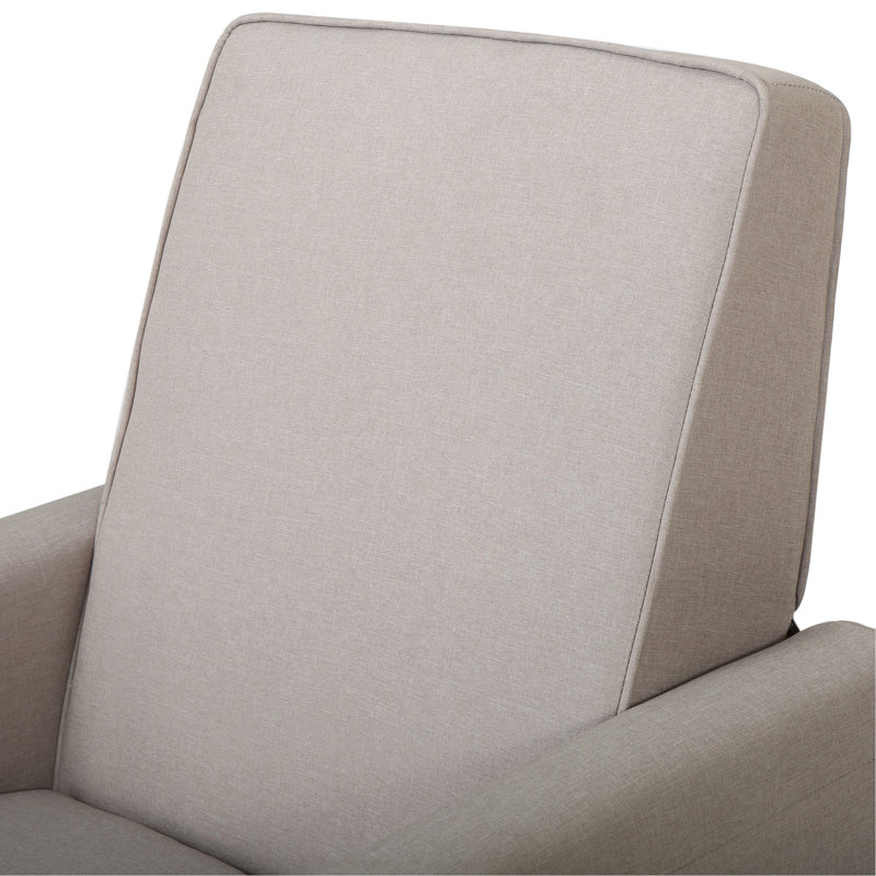 Fauteuil inclinable à dossier poussoir pour décoration intérieure élégante beige, Polyester beige