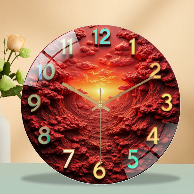 Horloge murale Ocean Wave - 12 po
