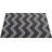 KidCarpet Chevron Kids Nylon Area Rug, 6' x 8'6" Black/Gray Educational Rug for Home or School Learning Area | Area Rug for Kids-744669007