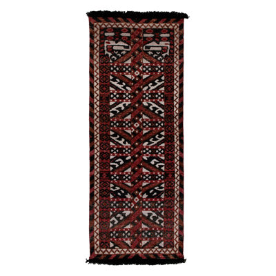 Burano Kilim Wool Geometric Area Rug