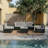 5 - Person Outdoor Wicker Patio Conversation Furniture Set With Storage Table-125039499
