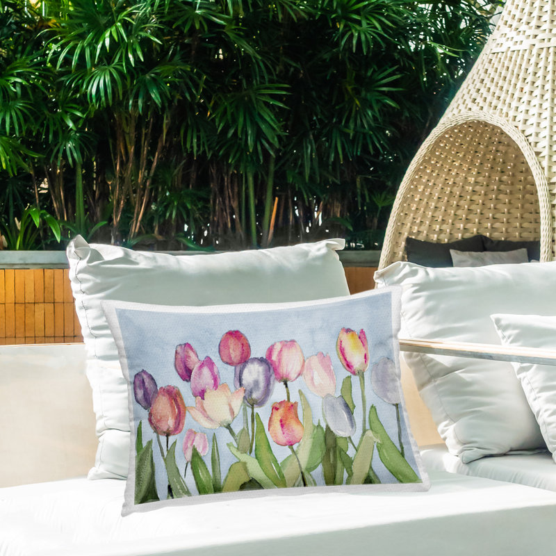 Coussin intérieur/extérieur Floral