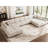 Soneson Velvet Sectional Reversible-408149199