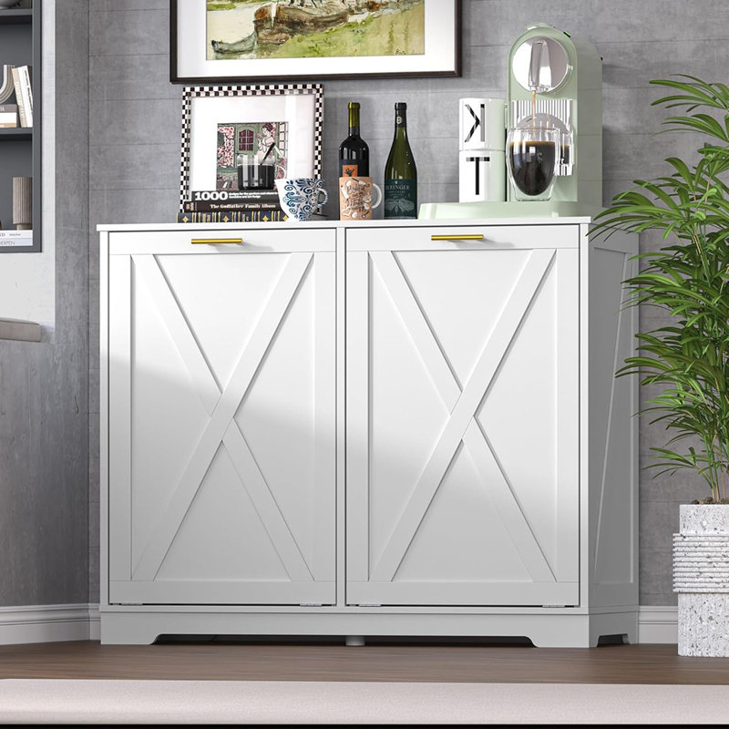 Armoire pour canettes avec 2 bacs