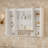 Modern Bathroom Cabinet With 5 Adjustable Shelves, Wall-Mounted Medicine Cabinet For Bathroom, Soft-Closing Hinges, Open Shelving Design