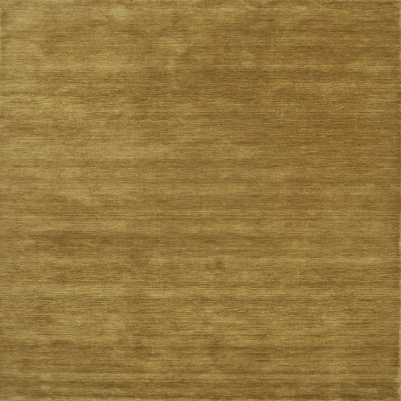 Tapis beige contemporain, Carré 5 pi