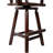 Rustic Bar Stool - Fir Wood Construction, Chair With Footrest,Wide Armrest, Rustic Kitchen Stool, Tall Bistro Chair