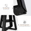Ensemble table et chaises extensibles gain de place avec chaises rembourrées et rangement, pour 4 à 8 personnes-1584029425-1584029426