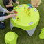 Ensemble de table et tabouret ECR4Kids Ayana, mobilier pour enfants, 5 pièces-70778500