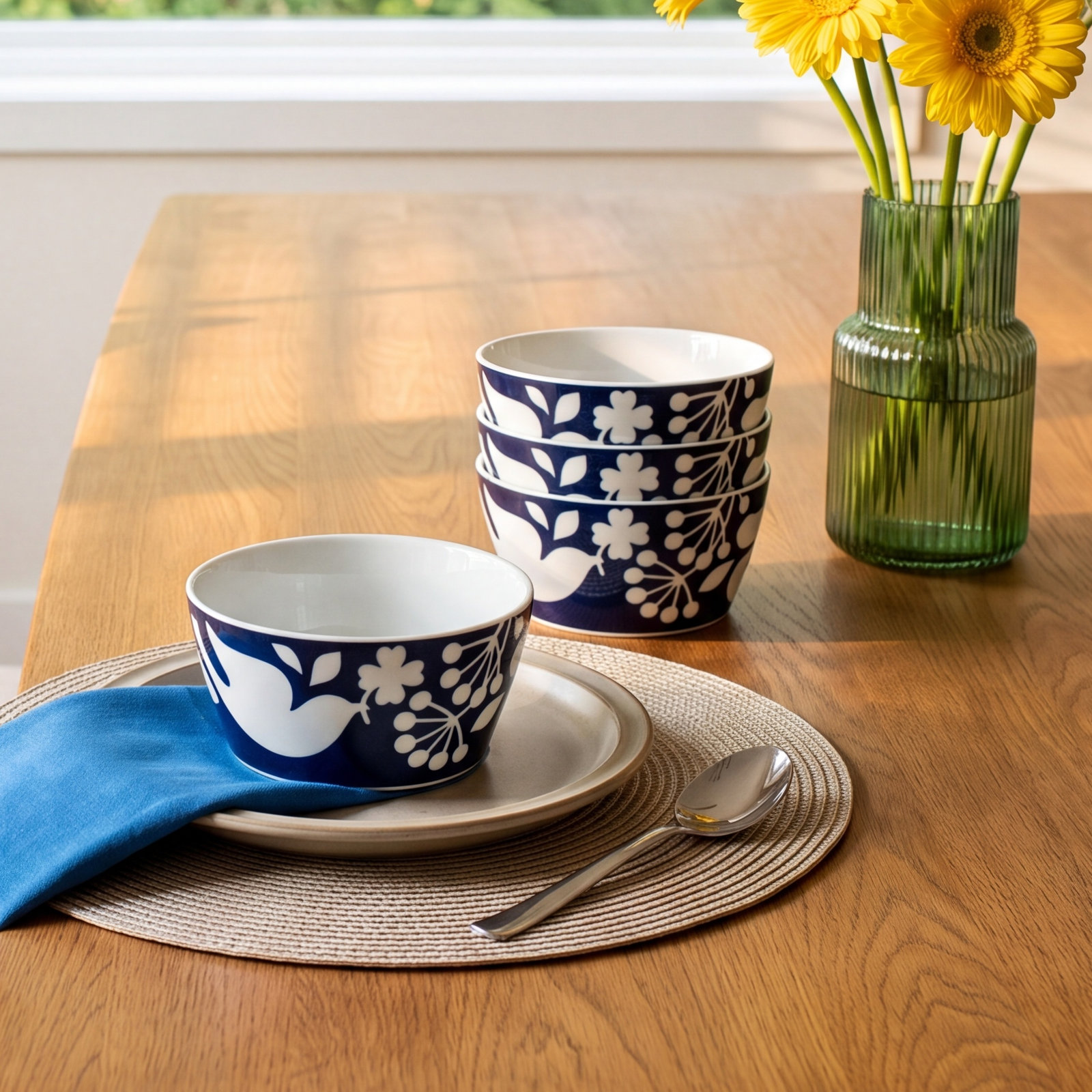 Bluefjord Porcelain Cereal Bowl