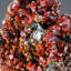 Vanadinite Crystal Cluster on Matrix from Mibladen, Atlas Mountains, Khénifra Province, Morocco