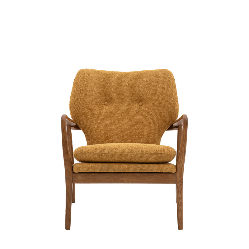 Clarisabel Upholstered Armchair, Beige 