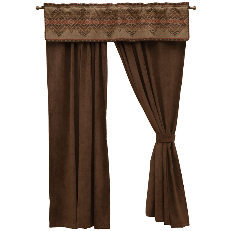 Wooded River Bison Ridge III Drape Set