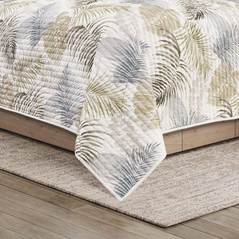 3 pièces HATTERAS Ensemble de courtepointe, Full/Queen Quilt + 2 Shams