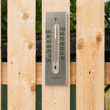 La Crosse Technology 9'' Wireless Outdoor Thermometer & Reviews