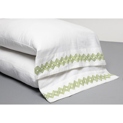 Malfia Sateen Geometric Sheet Set - King