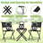 Patio 3 Piece Folding Bistro Set-2133280393