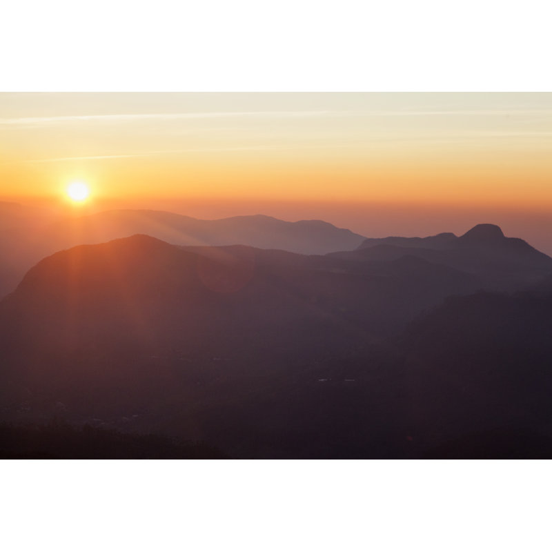 Adams peak, 51cm H x 76cm W x 3.8cm D