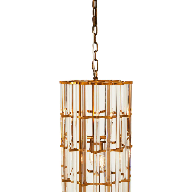 Angecourt 8 - Light Brass Pendant