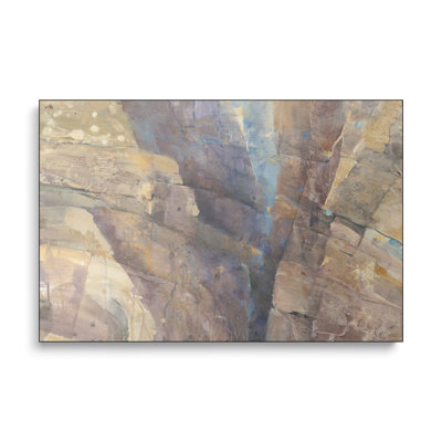 Steelpix Metal Canvas -  Canyon II By Albena Hristova Wall Art Print