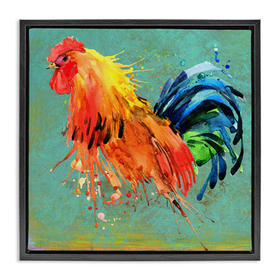 Coq urbain abstrait