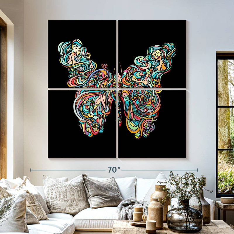 Papillon vibrant Brampt