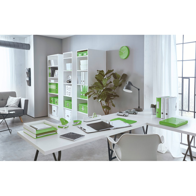 Leitz Decorative Bin, Green, 22cm H x 16cm W x 28.2cm D