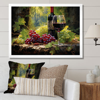 Art mural sur toile Cabernets Calm