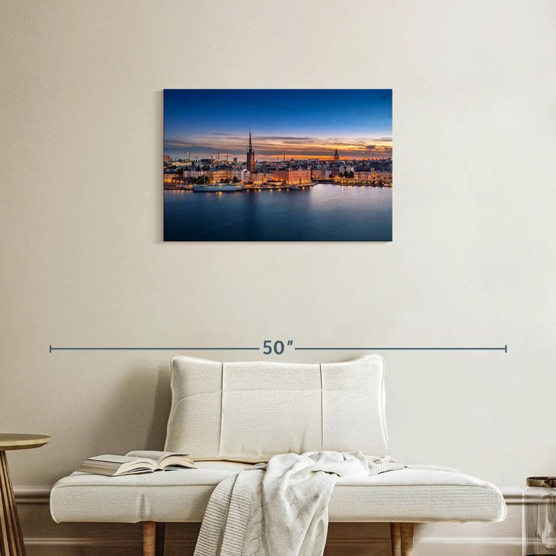 Nicci Stockholm Sunset Skyline