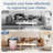 Butterfly Laundry Basket,Oxford Cloth  Rose Laundry Hamper With Handle Foldable Portable Clothes Storage Basket For Laundry Room/Bedroom/Bathroom