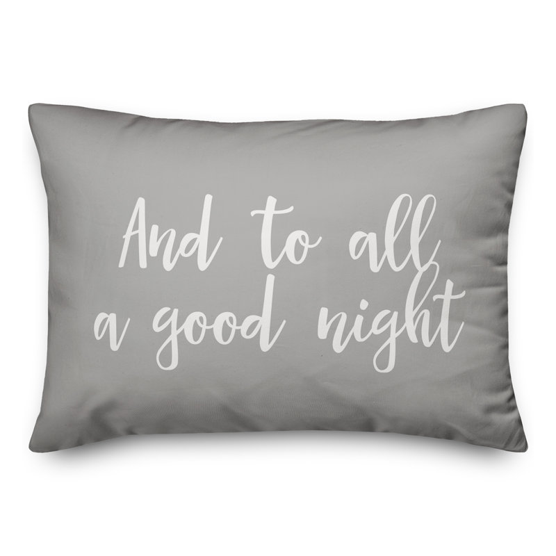  Rectangular Pillow Cover & Insert, Gray