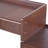 31 Walnut Makeup Table With 3-Color Led Lighting, Fold-Down Mirror, And Divided Storage Drawers For Home Decor Vanity Adjustable Retractable Side Cabinet Use-182925444