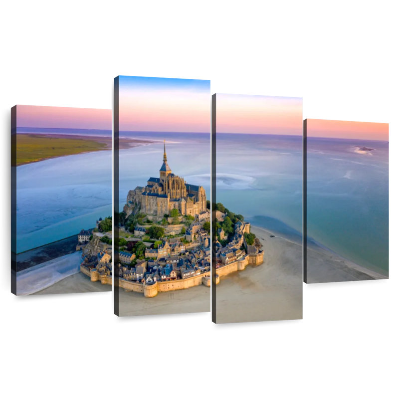 Adella Mont St.-Michel, France, Normandie, H 27 po x l 43 po