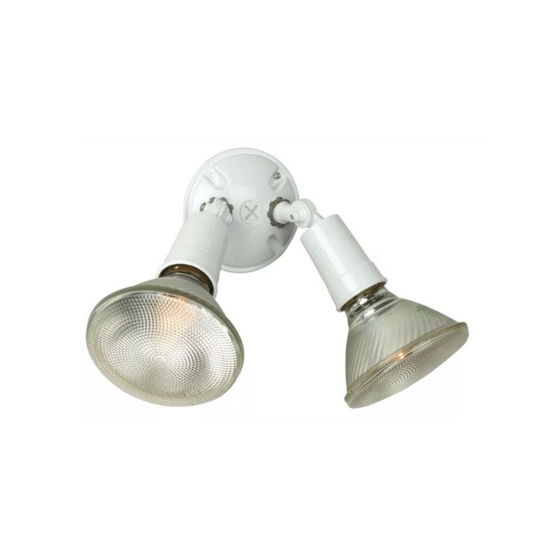  Outdoor Security Flood Light, White