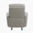  Erene 35.5" Modern & Contemporary Polished Microfiber Rocker Reclining Chair with Gentle Rocking Motion & Tab Pull Recline