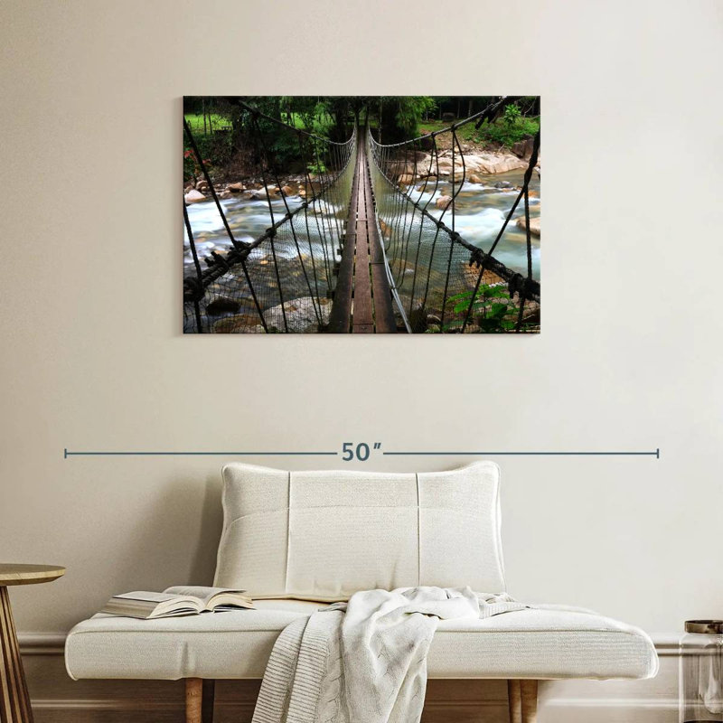 Lilie Steep Rope Bridge, H 24 po x l 36 po