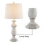 Ensemble de 2 lampes de table à intensité variable en résine 3 voies Cayuta-1150099015